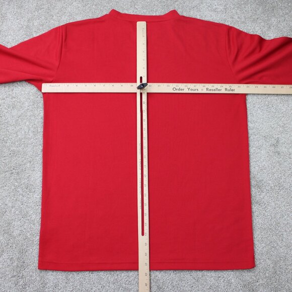 Callaway Golf X-Series Shirt Mens Large Red 100% Polyester Long Sleeve Pullover - Picture 10 of 13